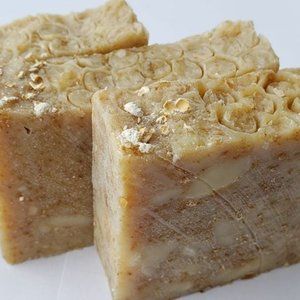 Handmade Soap with Goats Milk- Oatmeal- Honey
